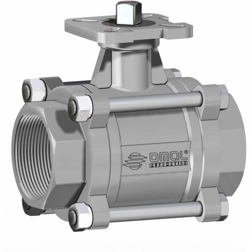 OMAL不銹鋼三片式球閥Item 424 OMAL不銹鋼三片式球閥Item 424