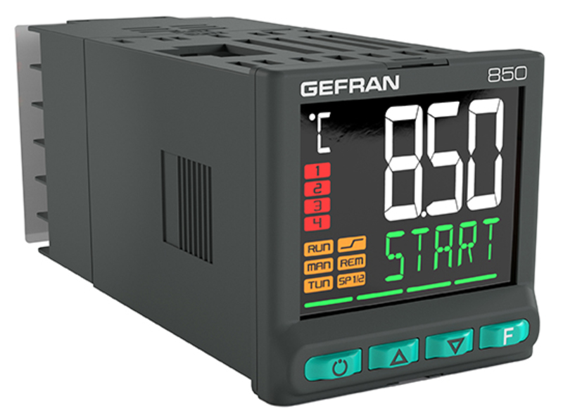 GEFRAN控制器-可編程單元 850系列PID controllers for motorized valves 850 Double loop PID Controller, 1/16 DIN GEFRAN控制器-可編程單元 850系列PID controllers for motorized valves 850 Double loop PID Controller, 1/16 DIN