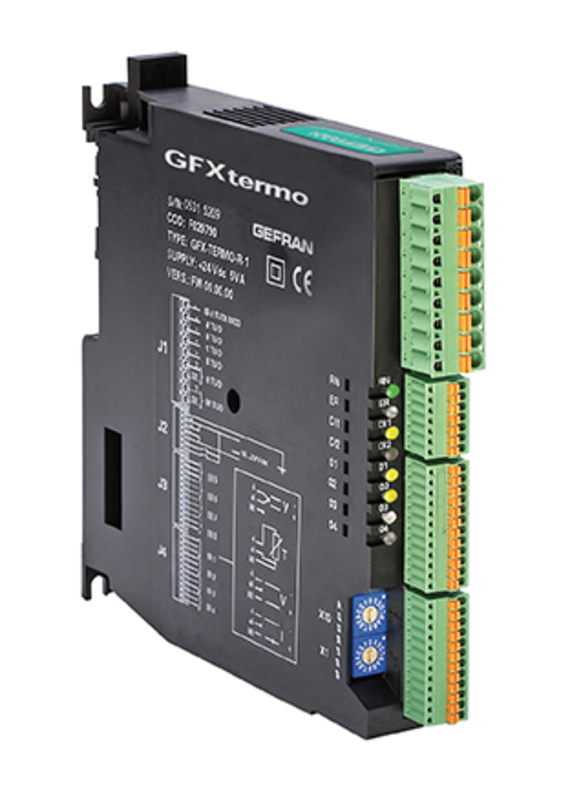 GEFRAN控制器-可編程單元 Multifunction Models GFXTermo4 PID Controller 4 loops for DIN rail GEFRAN控制器-可編程單元 Multifunction Models GFXTermo4 PID Controller 4 loops for DIN rail