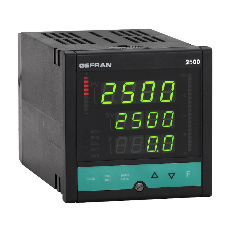 GEFRAN 控制器-可編程單元 Multifunction Models 2500 PID Controller Pressure and Force, 1/4 DIN GEFRAN 控制器-可編程單元 Multifunction Models 2500 PID Controller Pressure and Force, 1/4 DIN