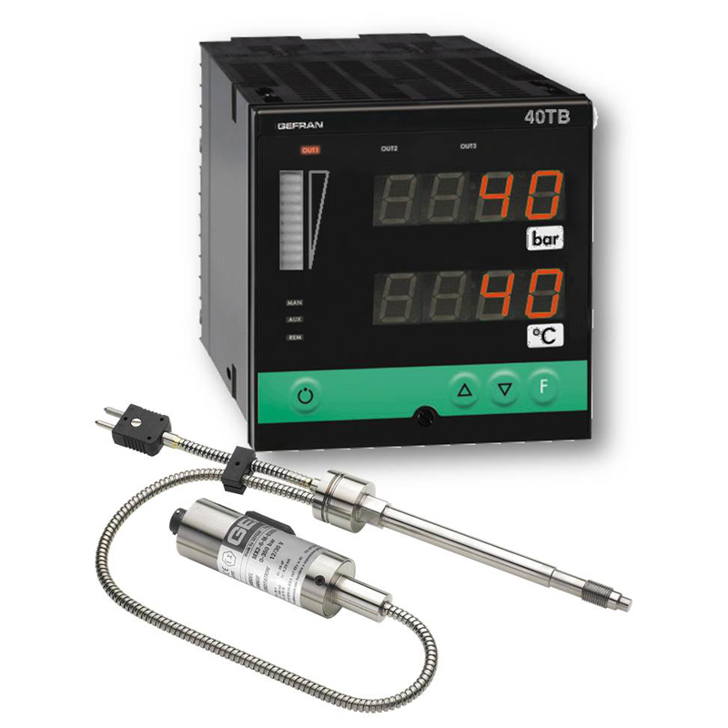 GEFRAN溫控表M9 Pressure and temperature monitoring set (1/4 DIN) GEFRAN溫控表M9 Pressure and temperature monitoring set (1/4 DIN)