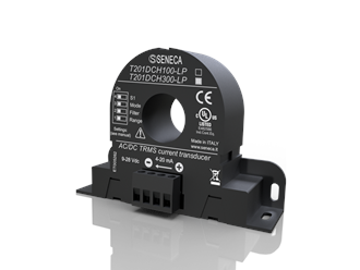 意大利Seneca交流/DC無(wú)接觸TRMS電流(300安)傳感器，霍爾效應(yīng)，4..20毫安AO T201DCH300-LP