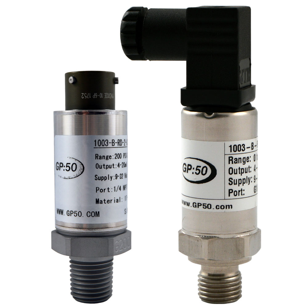 GP:50  型號 1002/1003 | OEM工業級壓力變送器
